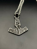Rustic Mjolnir Necklace - Shop Avnu