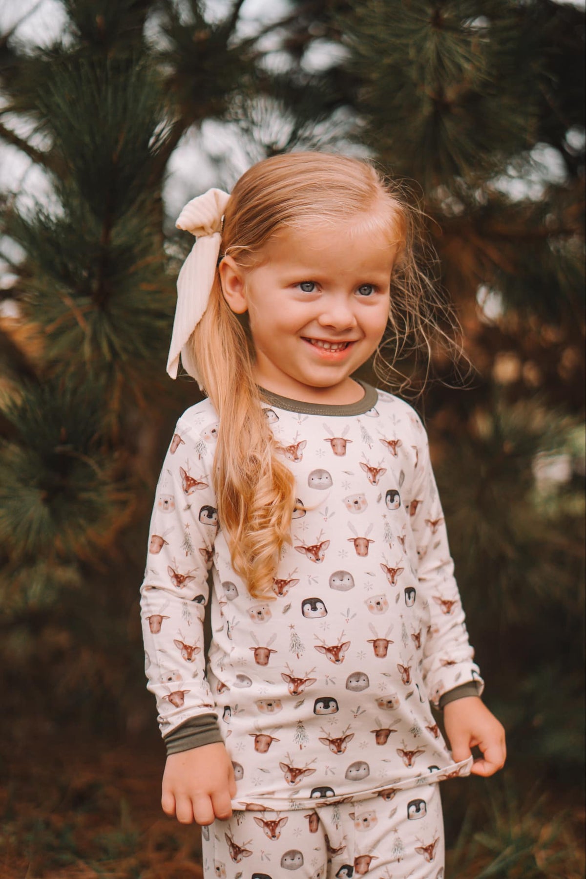 North Pole Pals 2pc Bamboo Pajamas - Shop Avnu