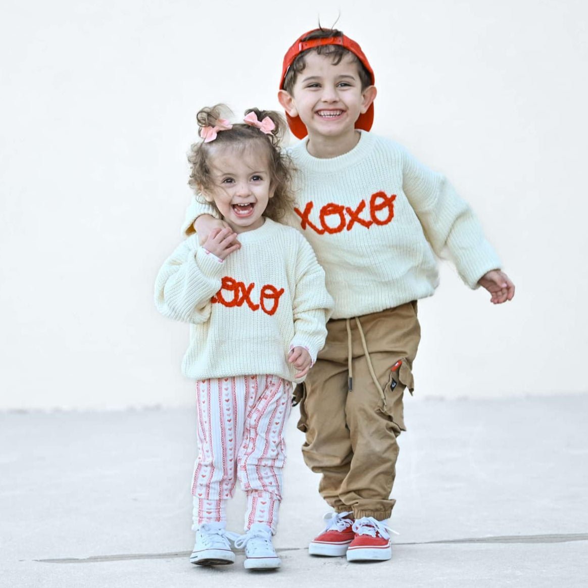 XOXO Hand Embroidered Sweater - Shop Avnu