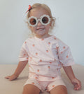 Organic Cotton Strawberry Print Shorts Set - Shop Avnu