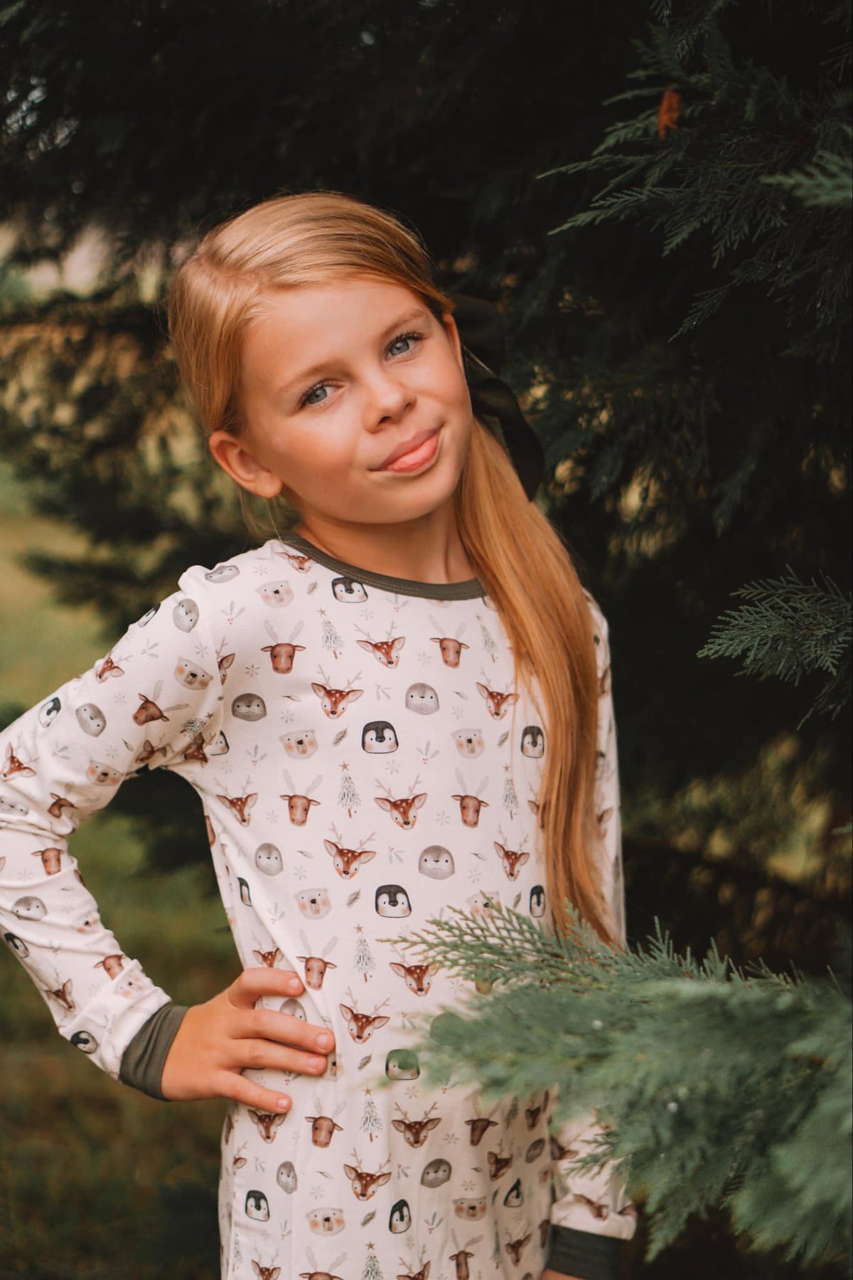 North Pole Pals 2pc Bamboo Pajamas - Shop Avnu