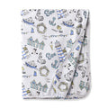 Seashore Stroller Blanket – Soft Bamboo Baby Blanket - Shop Avnu