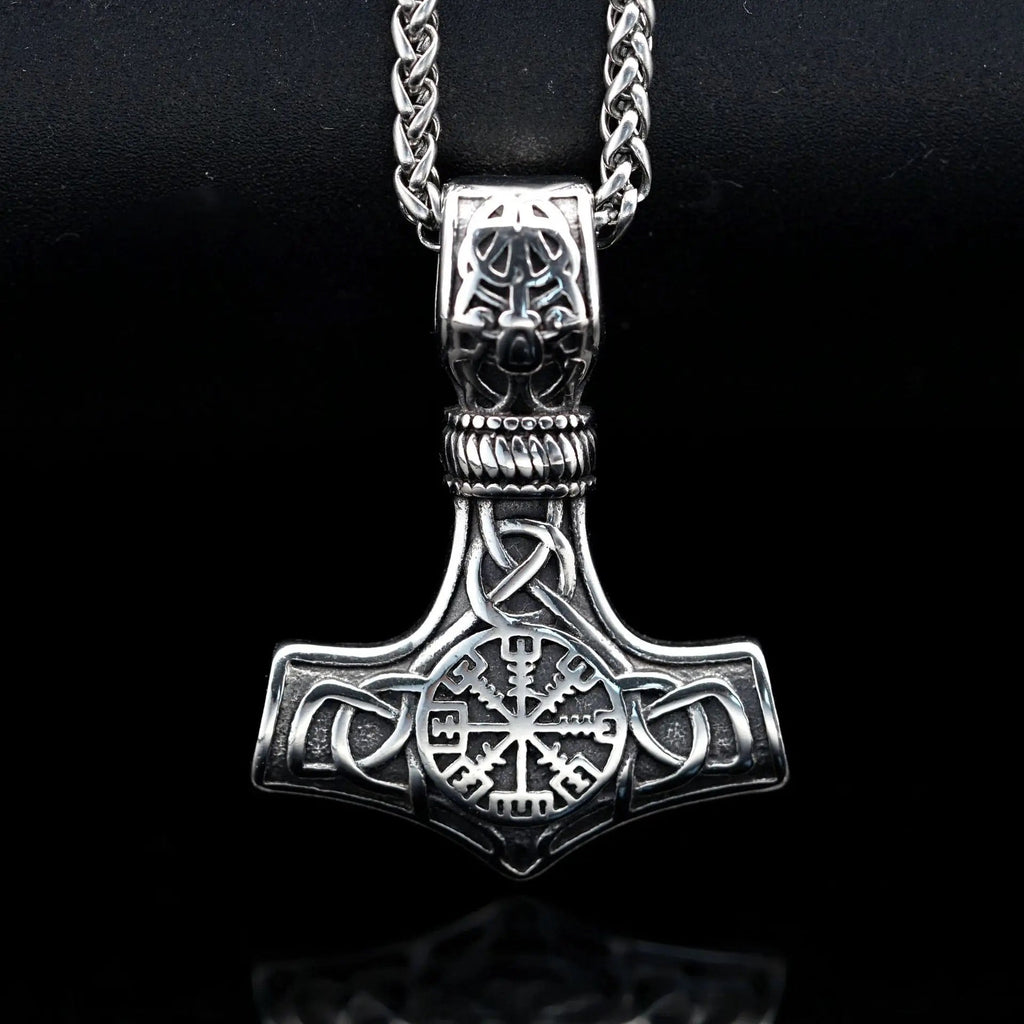 Modern Mjolnir Necklace - Shop Avnu