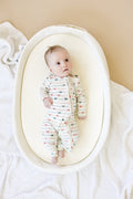 Tied with a Bow Christmas Bamboo Zippy Pajamas - Shop Avnu