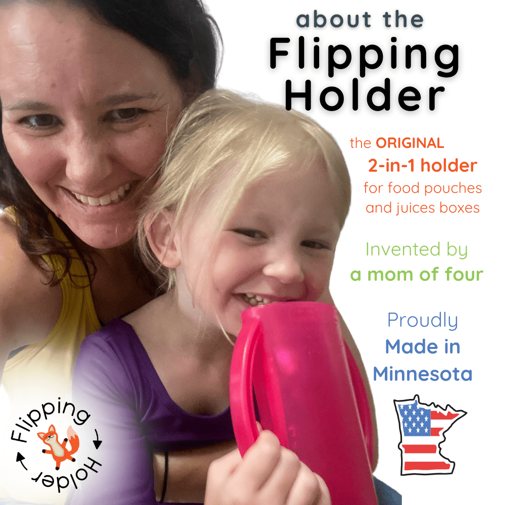 5 - Pack Flipping Holder Classic | Food Pouch, Juice Box, Juice Pouch Holders - Shop Avnu