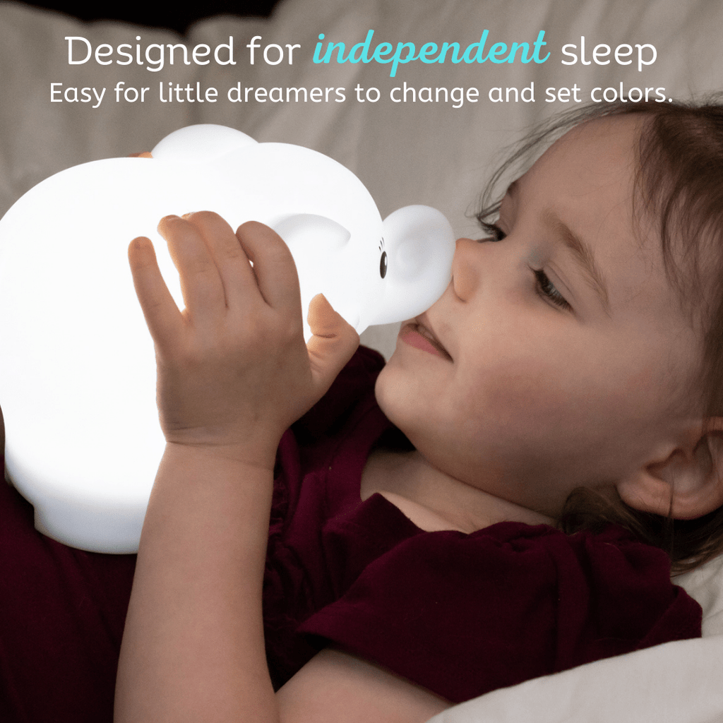 LumiPets® Eggbert the Elephant - Children's Touch Night Light - Shop Avnu