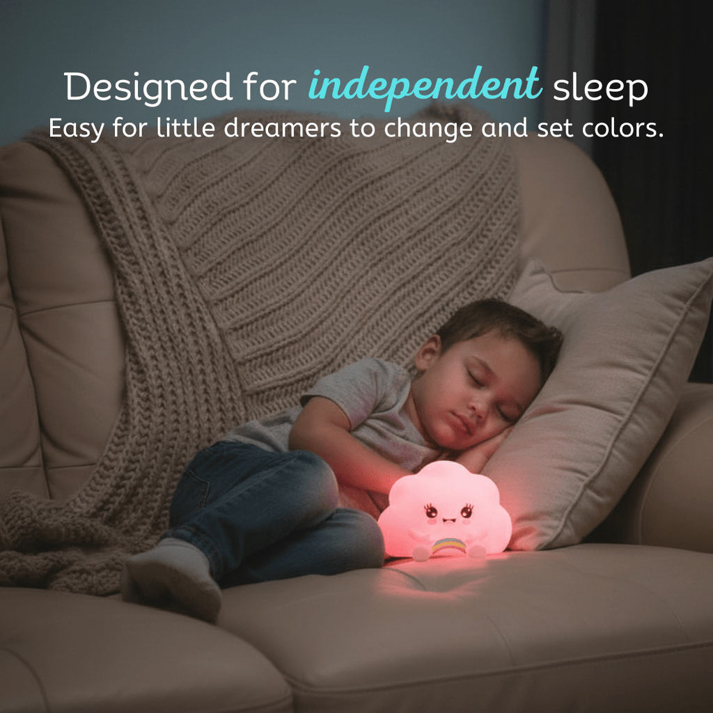 LumiPets® Kawaii Cloud - Children's Nursery Touch Night Light - Shop Avnu