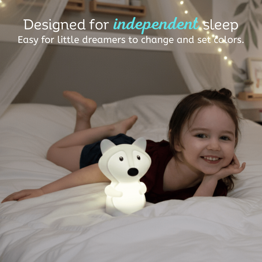 LumiPets® Felix the Fox - Children's Touch Night Light Junior - Shop Avnu