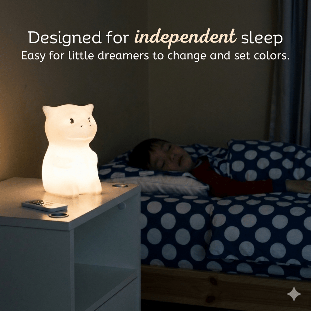 Dragon Night Light for Kids - Silicone Dragon Lamp | LumiPets® - Shop Avnu