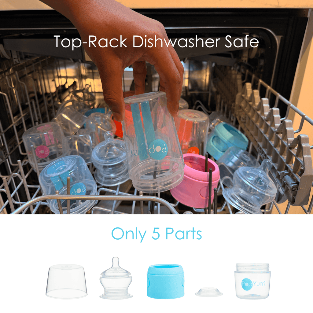 PopYum Blue 10 Piece Bundle: Bottle Set + 3 Nipple 2 - Packs - Shop Avnu