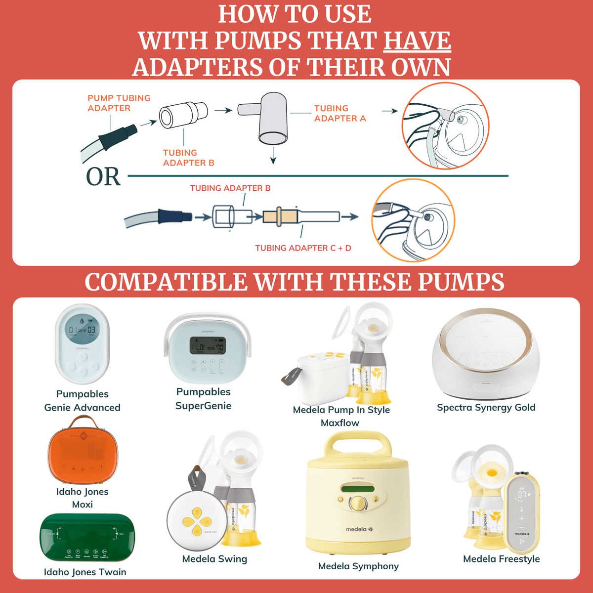 Tubing Adapters for Collection Cups - Shop Avnu