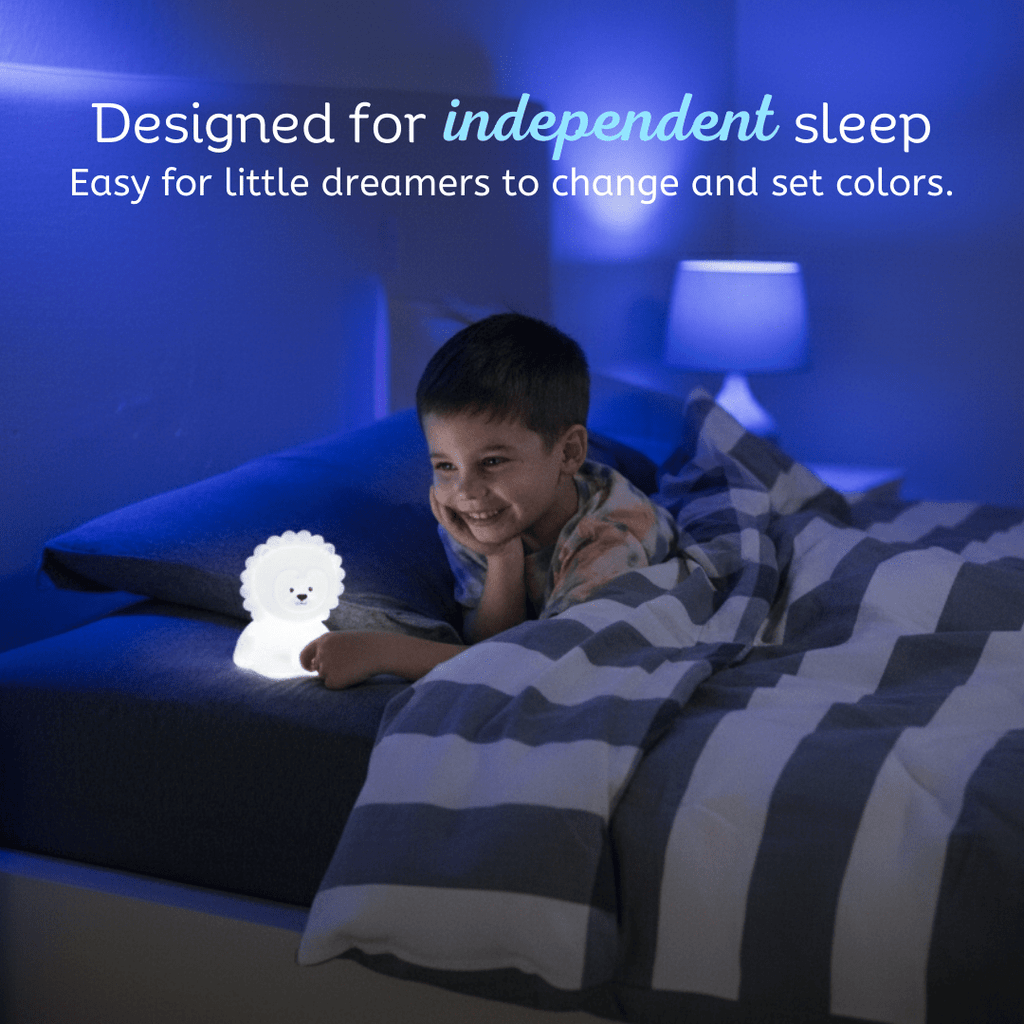 LumiPets® Luther the Lion - Children's Touch Night Light - Shop Avnu