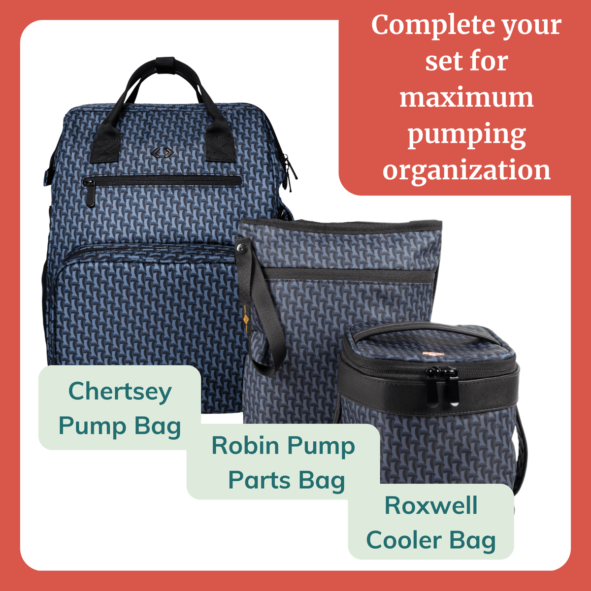 Breast Pump Bag Backpack - Chertsey - Shop Avnu