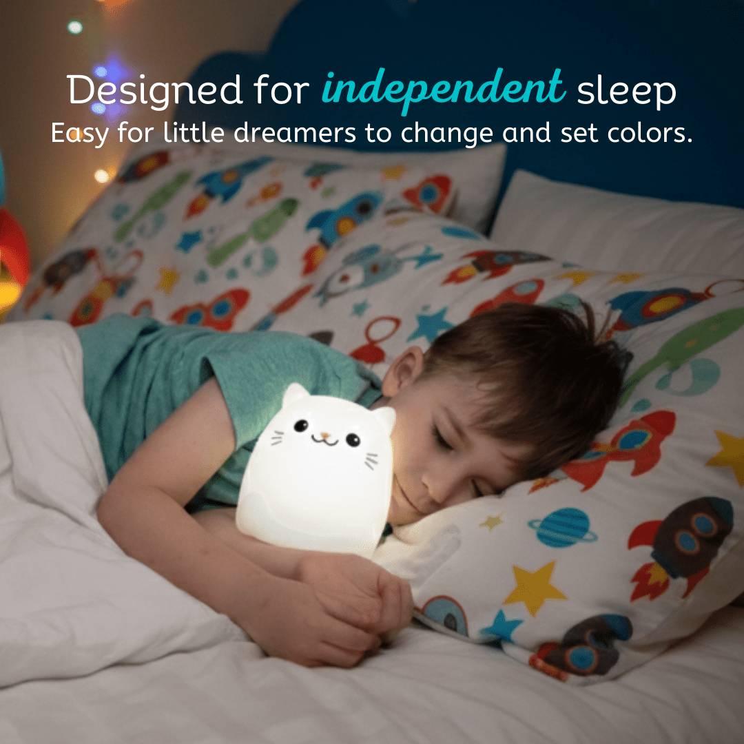 LumiPets® Clive the Cat - Children's Touch Night Light - Shop Avnu