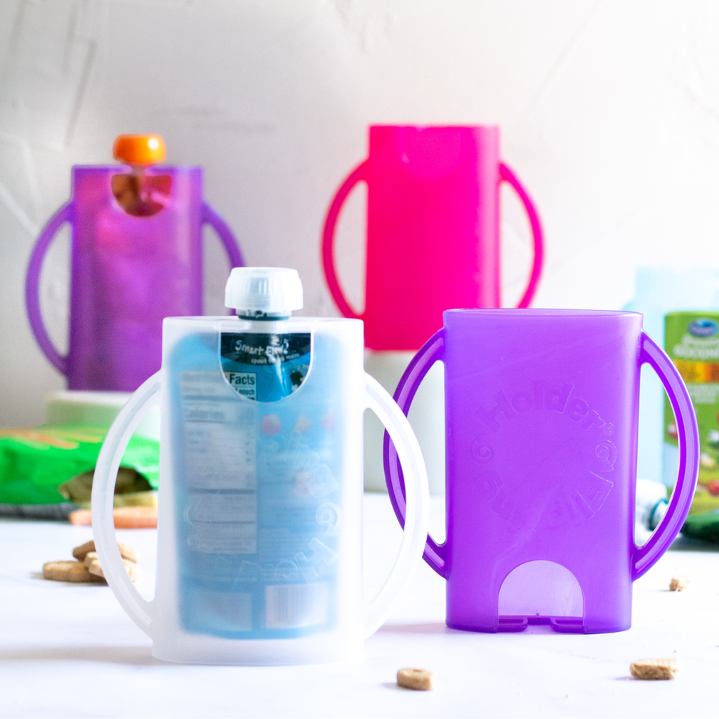 5 - Pack Flipping Holder Classic | Food Pouch, Juice Box, Juice Pouch Holders - Shop Avnu