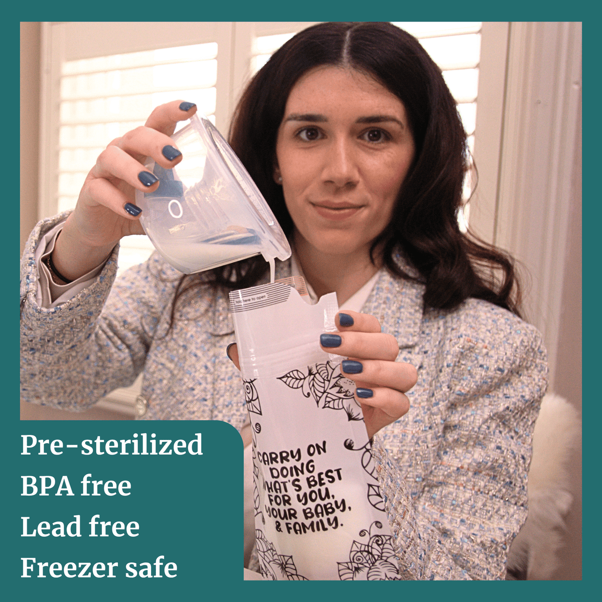 Milk Storage Bags - Breast Milk Pouches - Shop Avnu