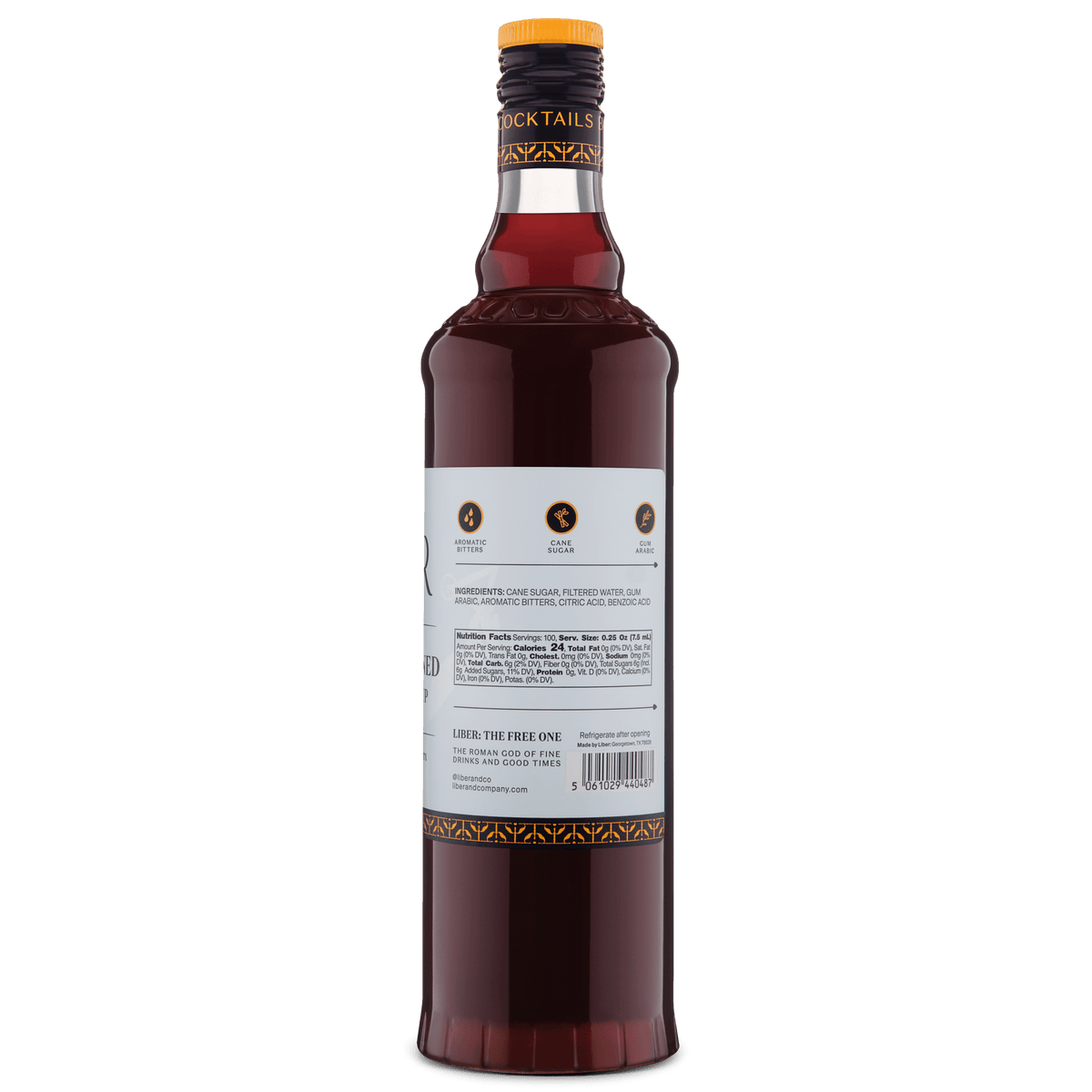 Old Fashioned Cocktail Syrup