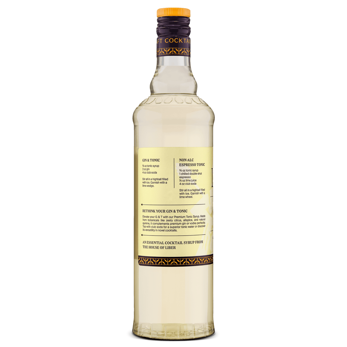 Premium Tonic Syrup
