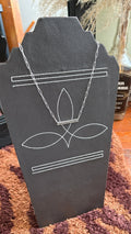 BALL BAR NECKLACE W PAPERCLIP CHAIN - Shop Avnu