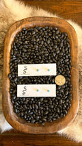 4MM TURQUOISE STUDS - Shop Avnu
