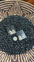 PLAIN BOW TIE CONCHO DANGLE EARRINGS BY JOAN BEGAY - Shop Avnu