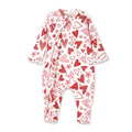 Valentine's Day Baby Bamboo Zipper Romper - Mommy & Me - Shop Avnu