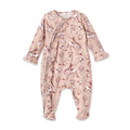 Wild Wrangler/Pink Bamboo Ruffle Zipper Romper - Western - Shop Avnu