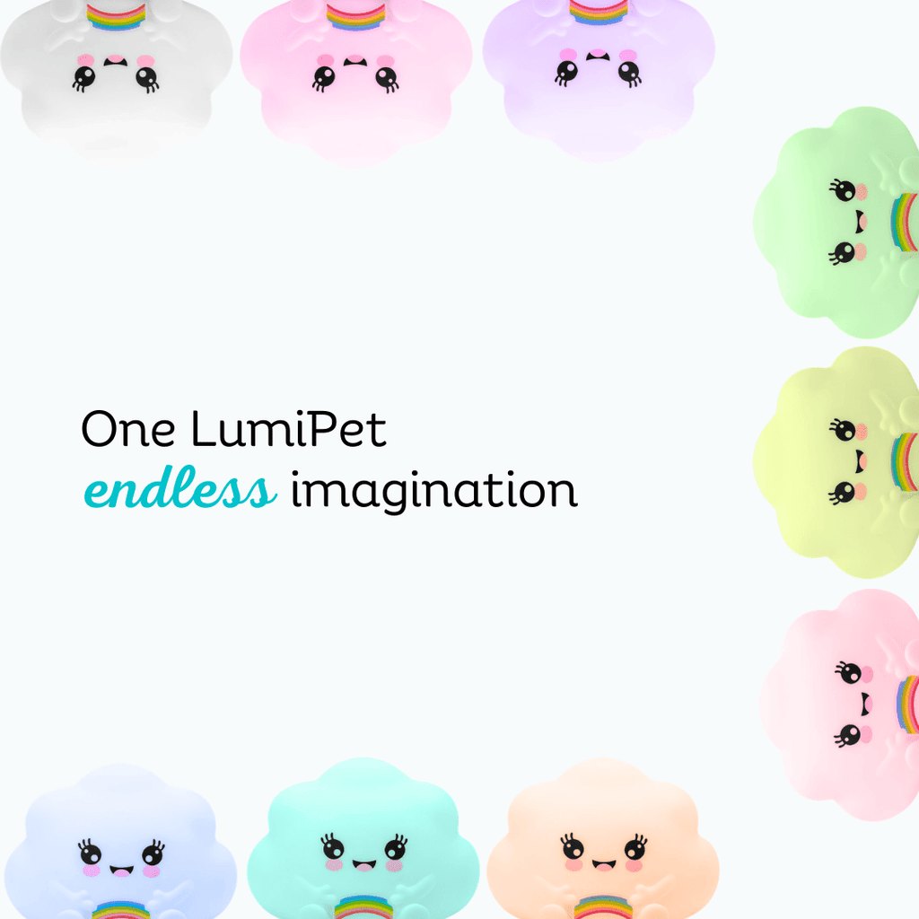 LumiPets® Kawaii Cloud - Children's Nursery Touch Night Light - Shop Avnu