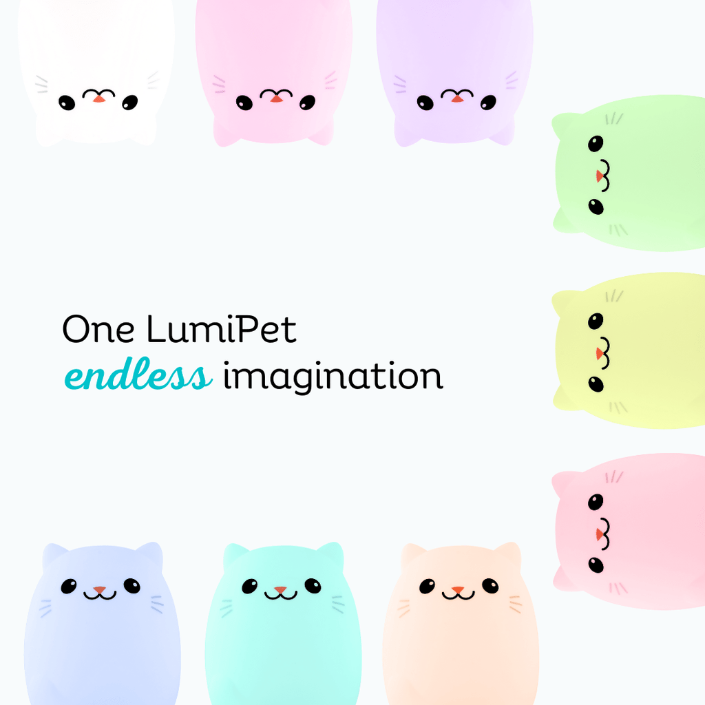 LumiPets® Clive the Cat - Children's Touch Night Light - Shop Avnu