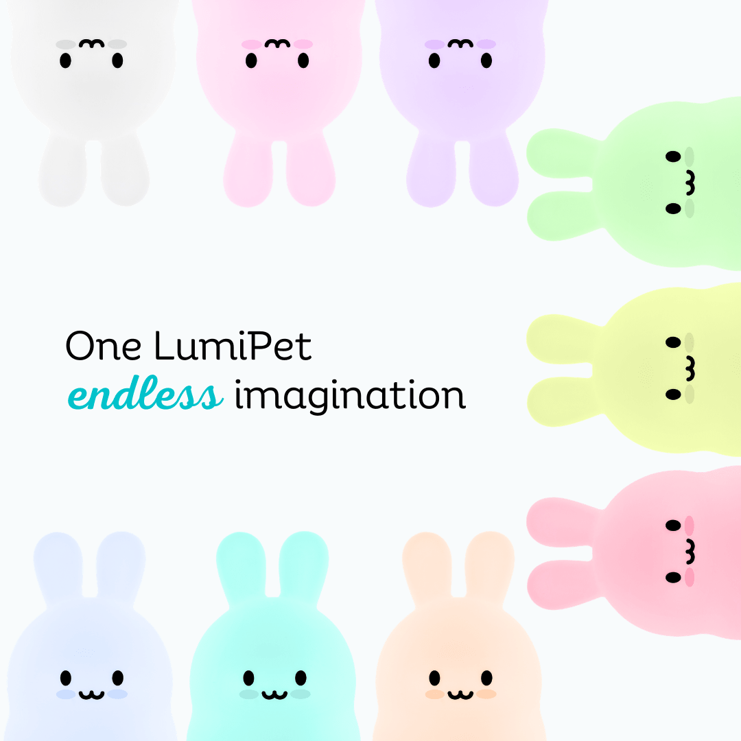 LumiPets® Basil the Bunny - Children's Touch Night Light Junior - Shop Avnu