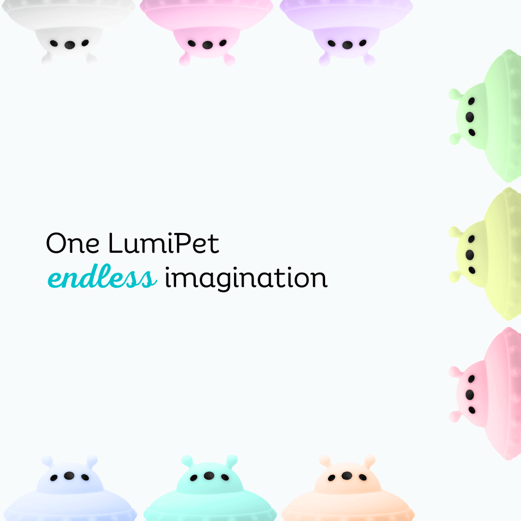 LumiPets® Ugo the UFO - Children's Touch Night Light Junior - Shop Avnu