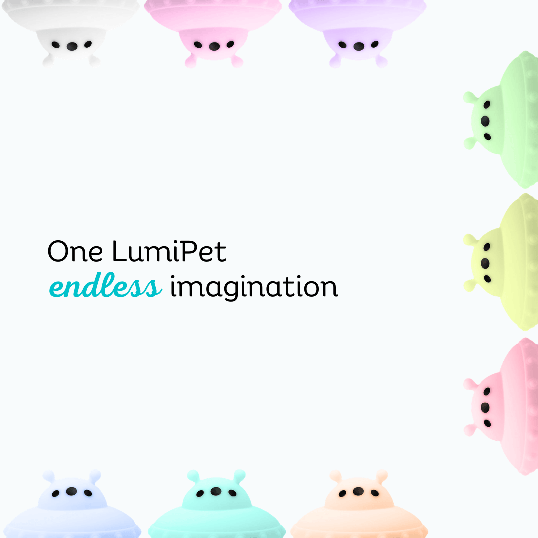 LumiPets® Ugo the UFO - Children's Touch Night Light Junior - Shop Avnu