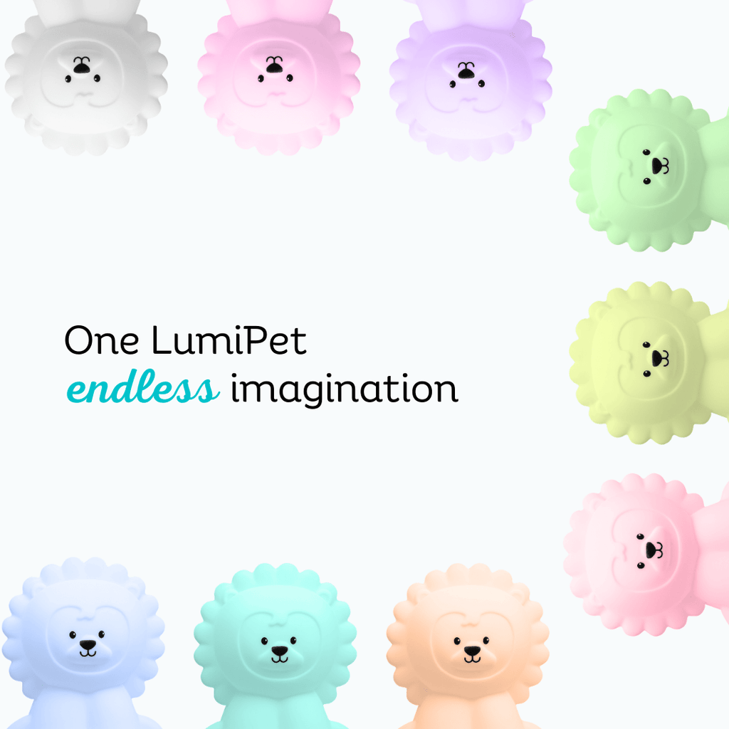 LumiPets® Luther the Lion - Children's Touch Night Light - Shop Avnu