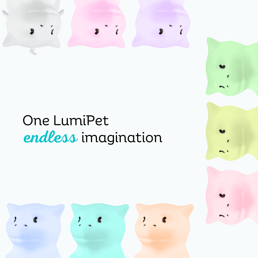 Dragon Night Light for Kids - Silicone Dragon Lamp | LumiPets® - Shop Avnu
