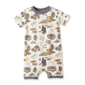 Trailblazer Soft Bamboo Shortall Romper for Baby Boys - Shop Avnu