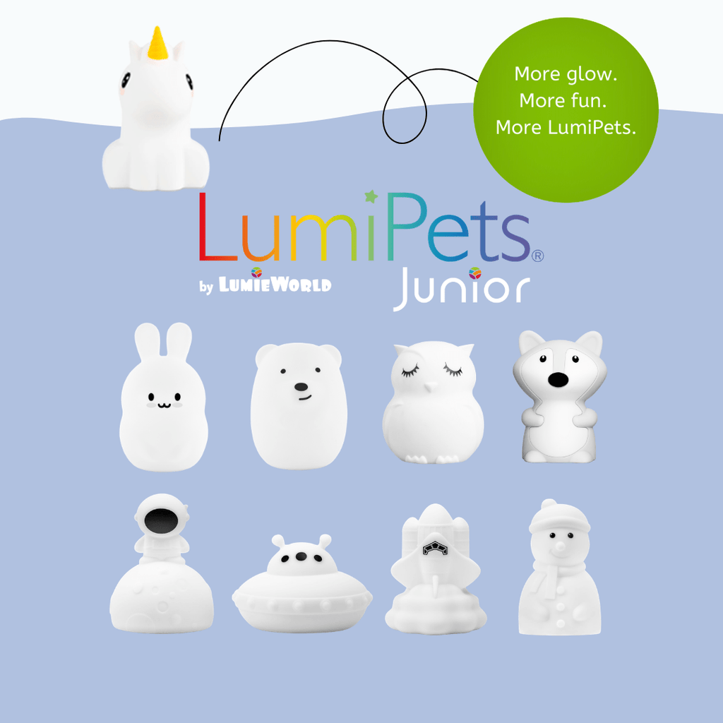LumiPets® Junior Unicorn - Children's Nursery Touch Night Light - Shop Avnu