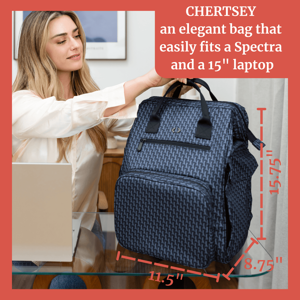 Breast Pump Bag Backpack - Chertsey - Shop Avnu