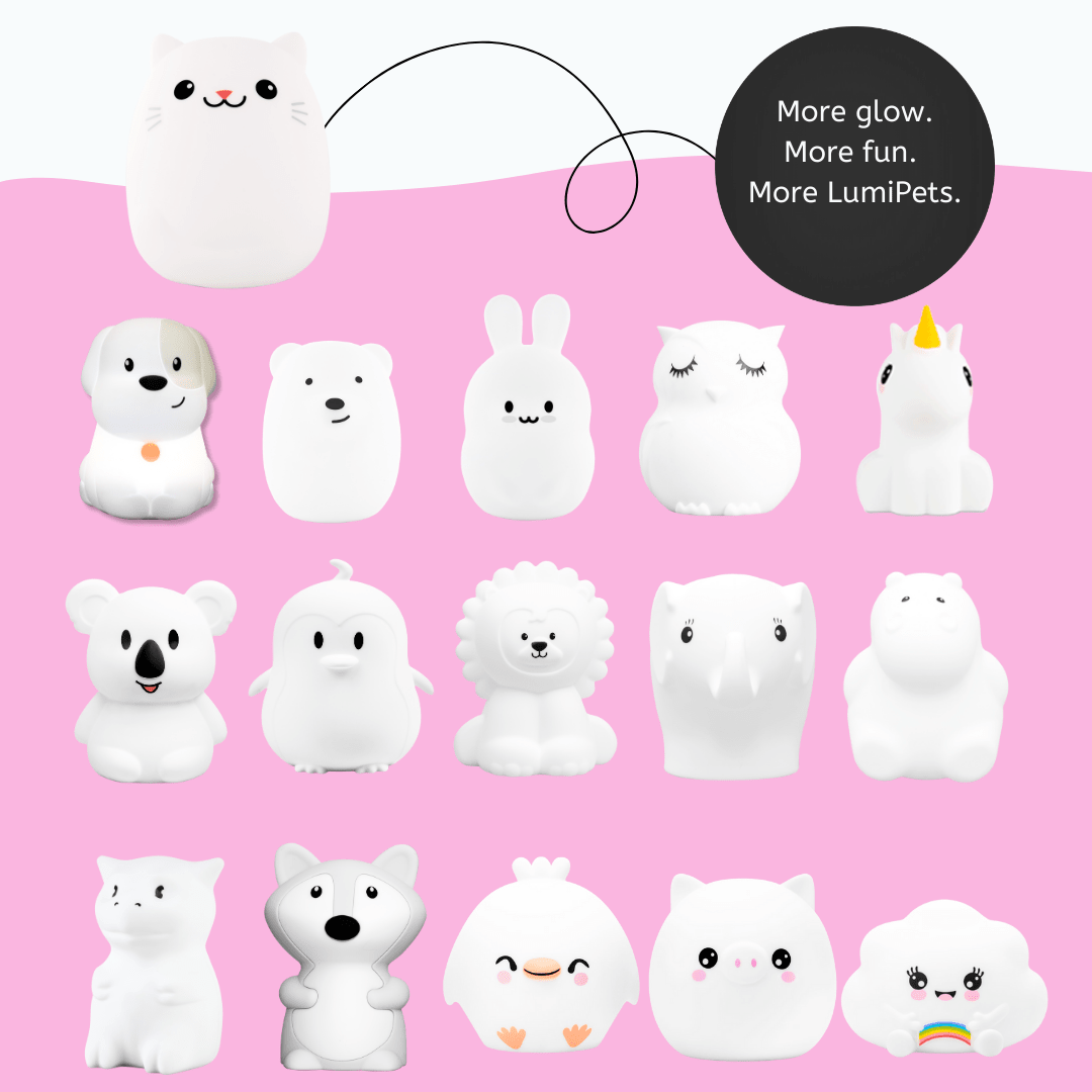 LumiPets® Clive the Cat - Children's Touch Night Light - Shop Avnu