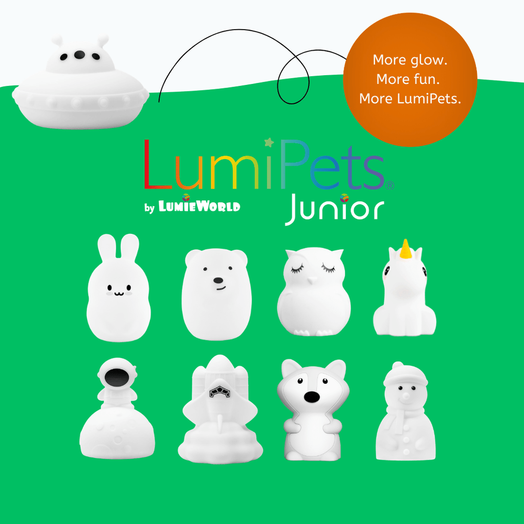 LumiPets® Ugo the UFO - Children's Touch Night Light Junior - Shop Avnu