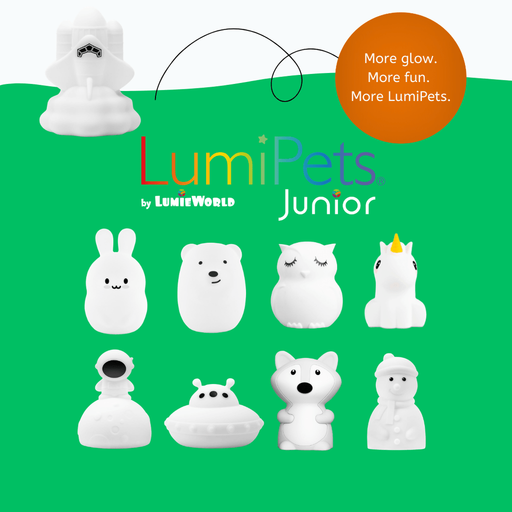 LumiPets® Rowdy the Rocket - Children's Touch Night Light Junior - Shop Avnu