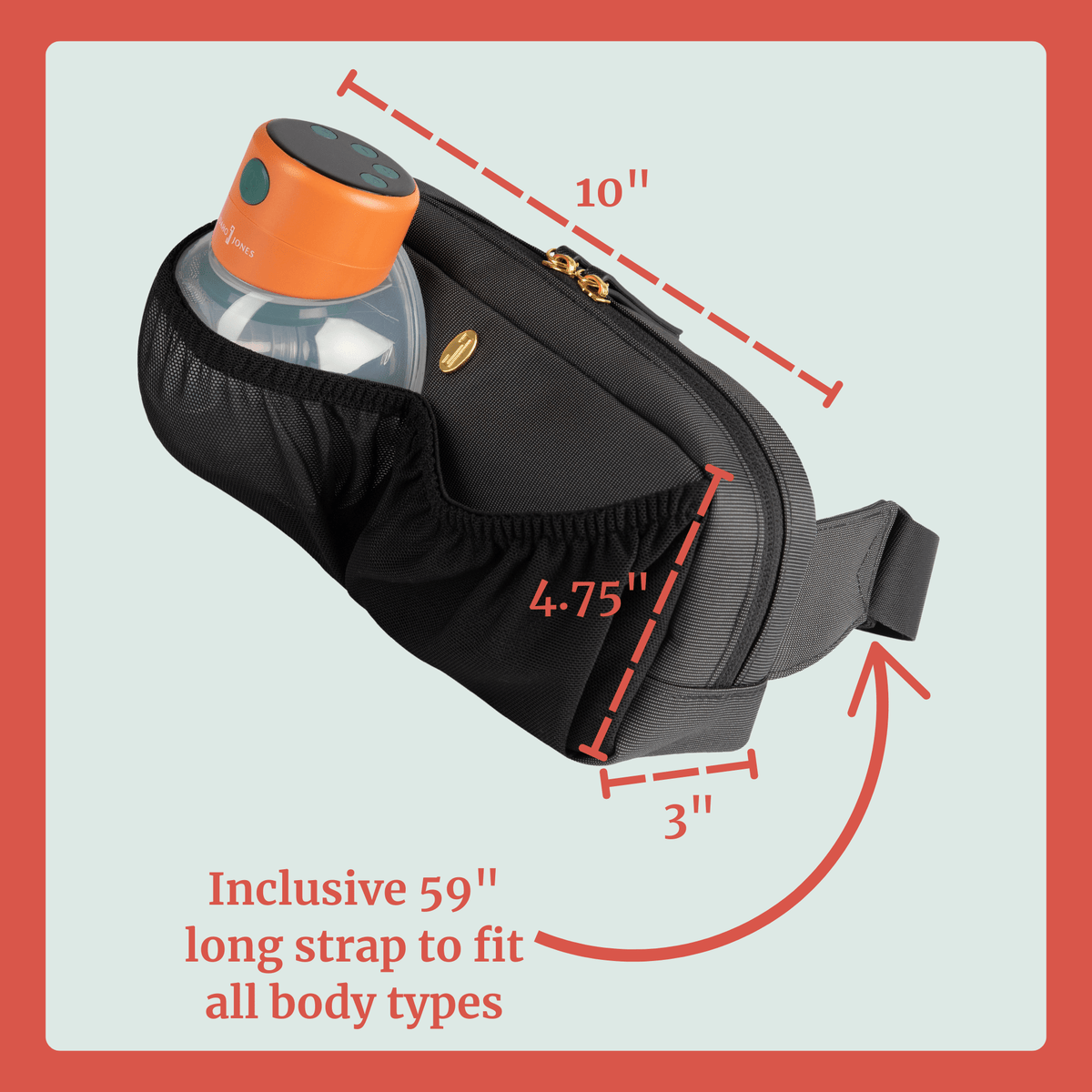 Belt Bag for Small Breast Pumps - Mini Pump - A - Porter - Shop Avnu