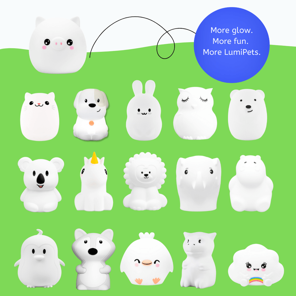 LumiPets® Percy the Pig - Children's Touch Night Light - Shop Avnu