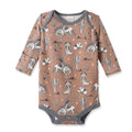 Wild Wrangler/Brown Western Cowboy Bamboo Baby Boy Bodysuit - Shop Avnu