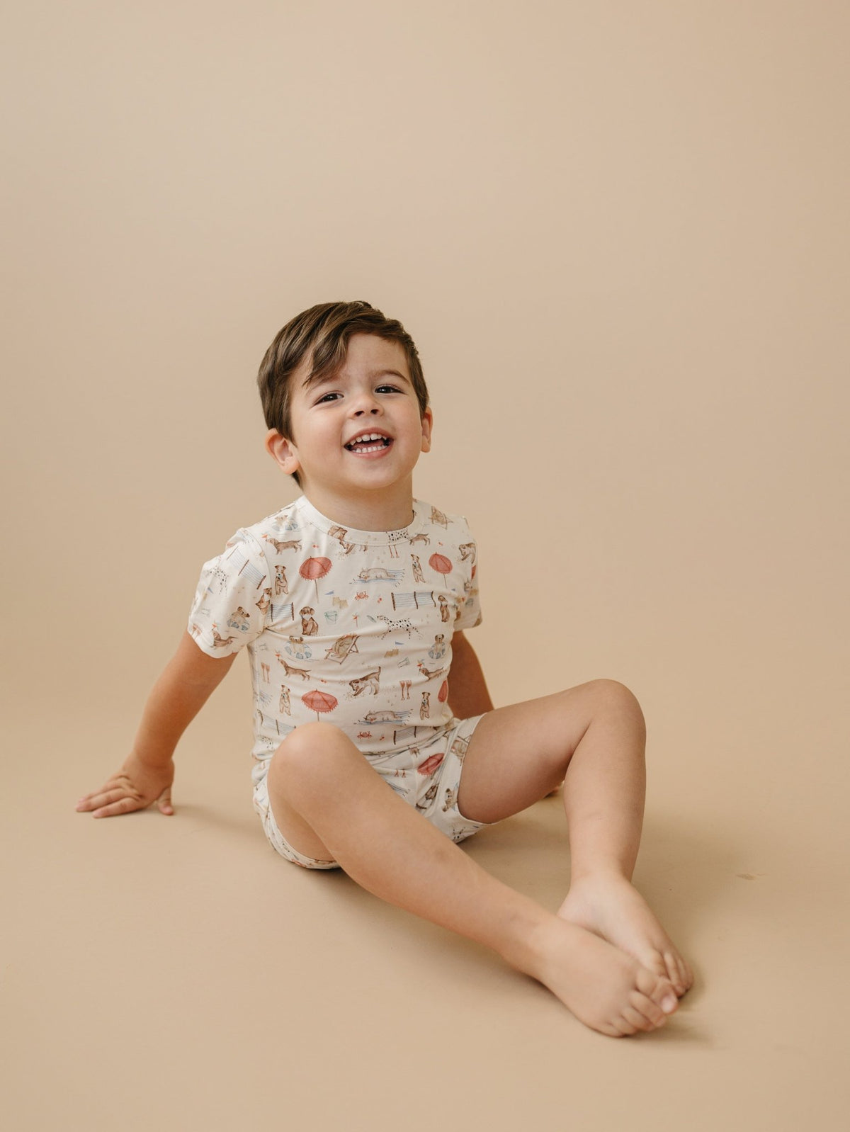 Beach Pawty 2pc Bamboo Pajamas - Shop Avnu