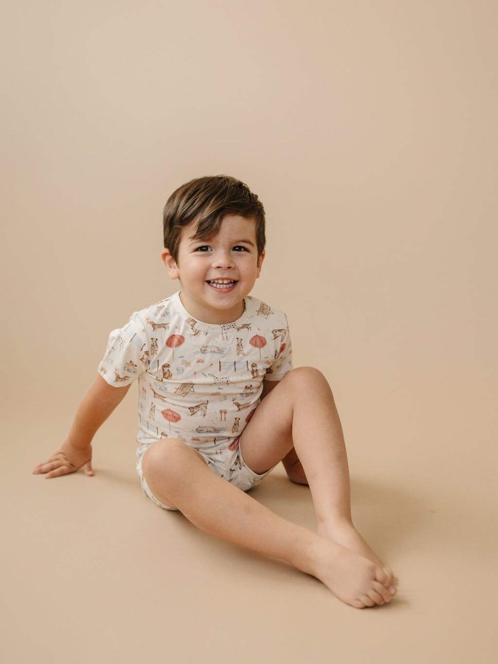 Beach Pawty 2pc Bamboo Pajamas - Shop Avnu