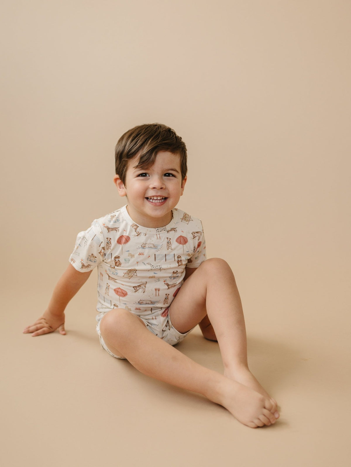 Beach Pawty 2pc Bamboo Pajamas - Shop Avnu