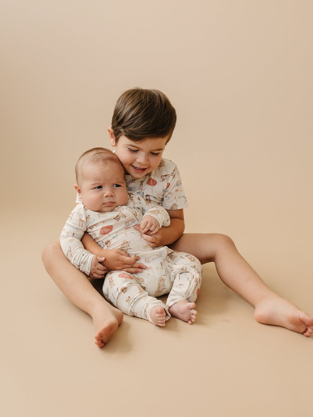 Beach Pawty 2pc Bamboo Pajamas - Shop Avnu