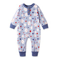 Grand Slam Bamboo Baseball Henley Romper for Baby Boys - Shop Avnu