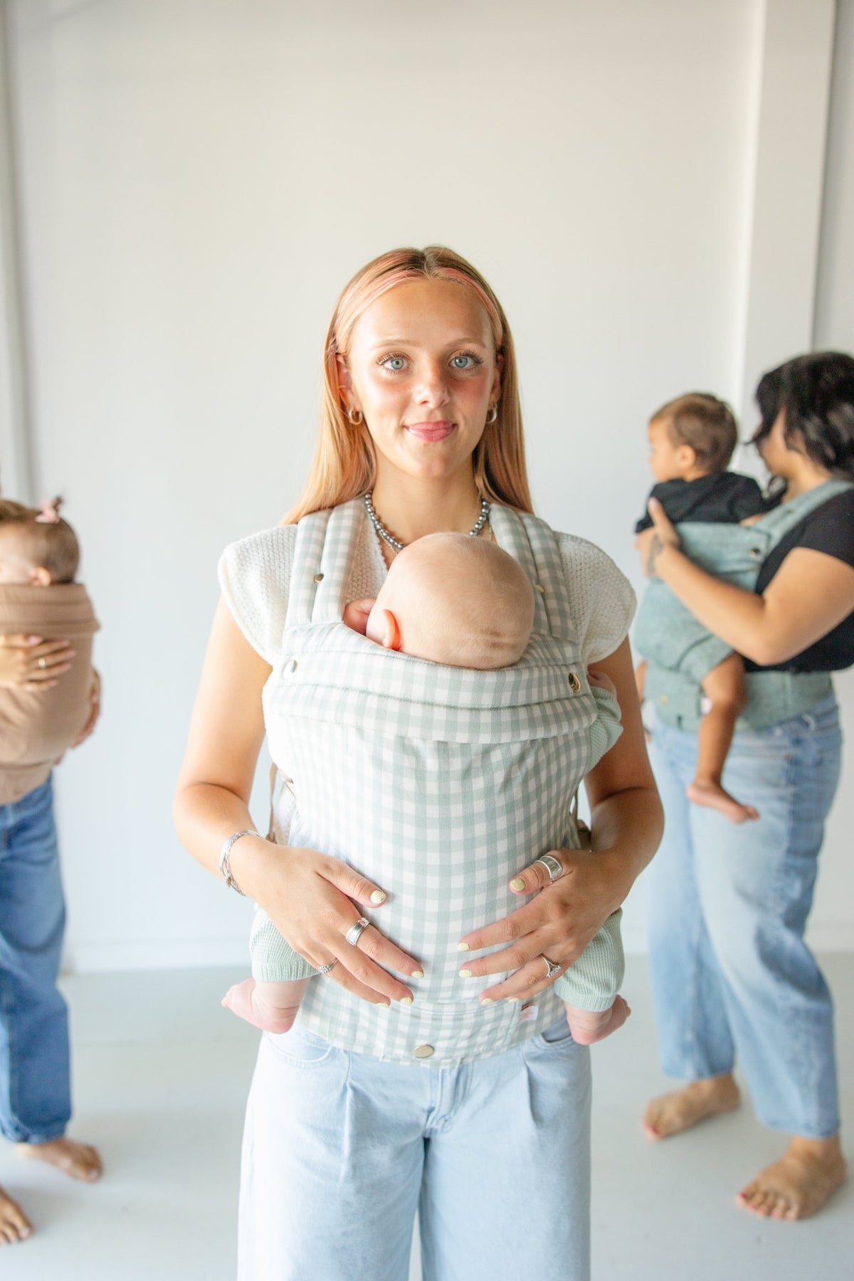 Coco Gingham - Cotton Baby Carrier - Shop Avnu