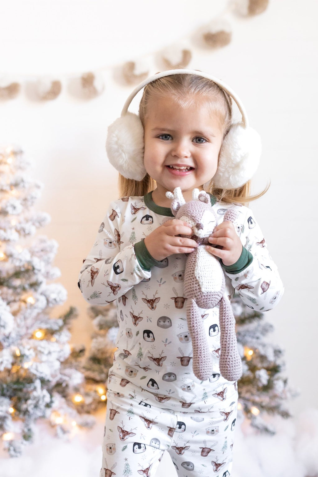North Pole Pals 2pc Bamboo Pajamas - Shop Avnu